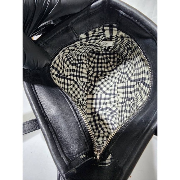 Authentic MCM Mini Tote Bag Black/Grey - Picture 11 of 13